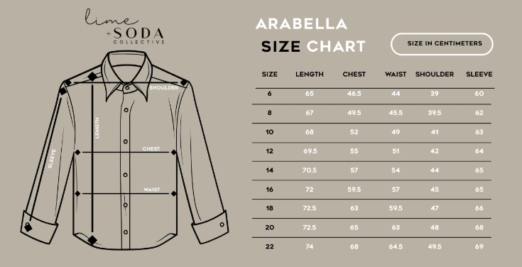 Lime & Soda Arabella Cotton/Linen L/S Shirt - Navy Stripe/Tailored Darts