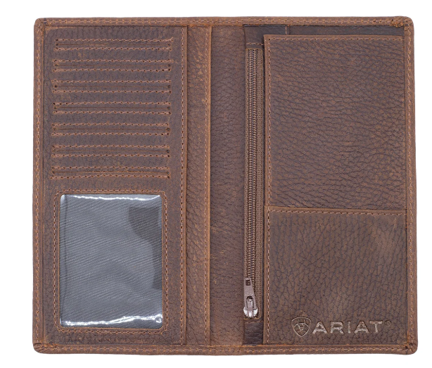 Ariat Mens Rodeo Wallet - Logo - WLT1105A
