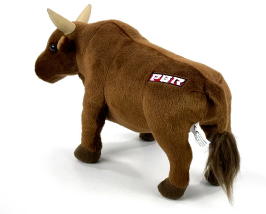 Big Country Toys - Plush - 14" PBR Brown Bull - BC608
