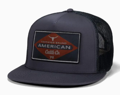 Billboard Hat - Flat - Charcoal