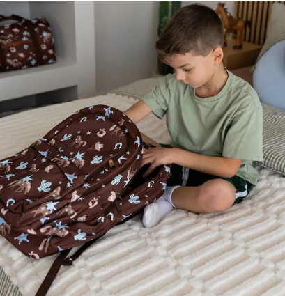 Rodeo Campus School Backpack - Chocolate Brown