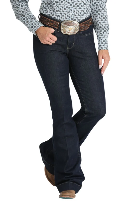 Cinch Ladies Lynden Slim Trouser Jean - MJ81454097