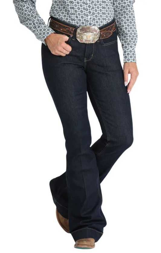 Cinch Ladies Lynden Slim Trouser Jean - MJ81454097