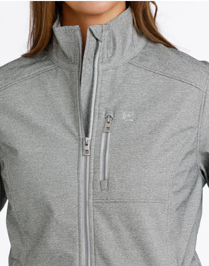 Cinch Ladies Bonded Jacket - Grey - MAJ9856008
