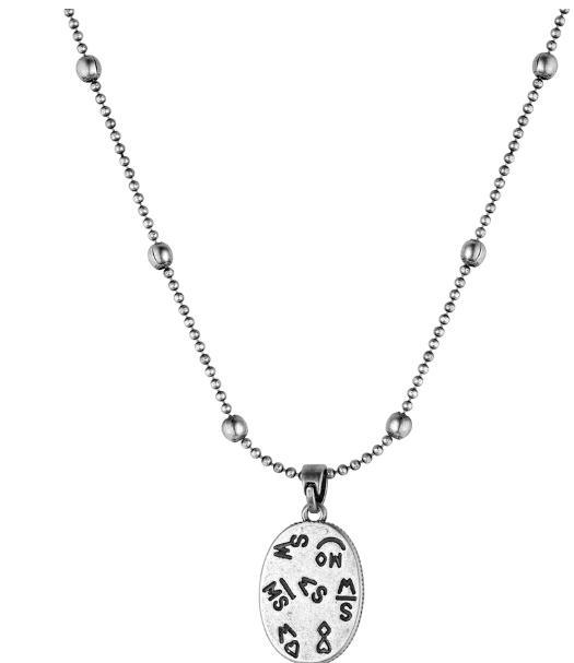 Montana Silversmiths - Boot Stitch Turquoise Necklace - NC6604