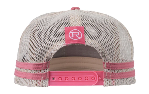 Roper Trucker Cap Cattle Tag - Dusty Rose - RC2507