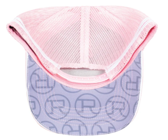 Roper Trucker Cap Mini Plaid - Pink/Light Pink - RC2402