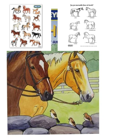 Breyer Activity H is for Horse Book