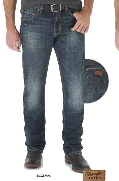 Wrangler Retro Slim Straight Mens Jeans - WLT88BZ
