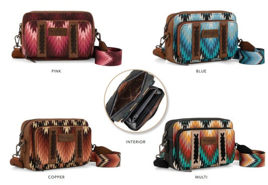 Wrangler Nevada Small Crossbody Bag - Copper