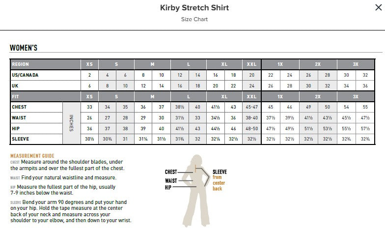 Ariat Ladies Kirby Stretch L/S Shirt - 10022056