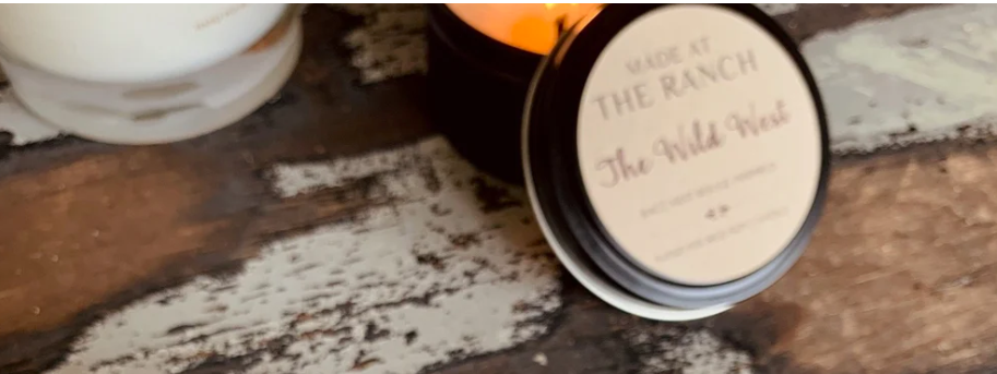 Made At The Ranch Soy Scent Sampler Candle - The Wild West