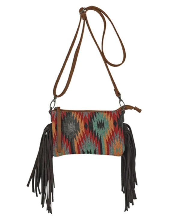 Justin Ladies Jacquard Small Crossbody Bag - JA23104723AZT
