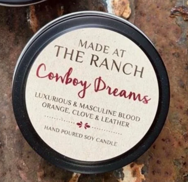 Made At The Ranch Soy Candle Black Scent Sampler - Cowboy Dreams