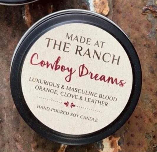 Made At The Ranch Soy Candle Black Scent Sampler - Cowboy Dreams