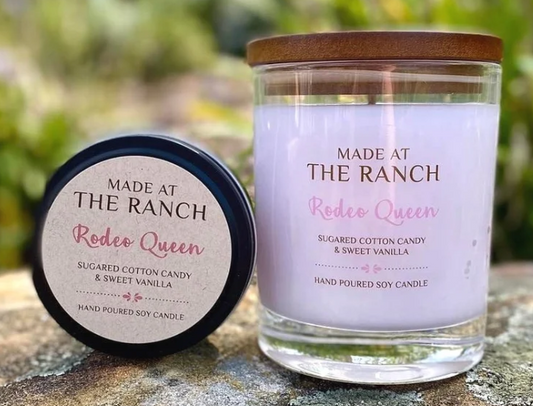 Made At The Ranch Soy Candle Black Scent Sampler - Rodeo Queen