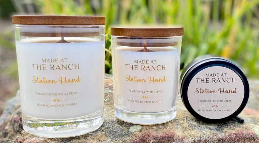 Made At The Ranch Soy Candle Scent Sampler - Station Hand