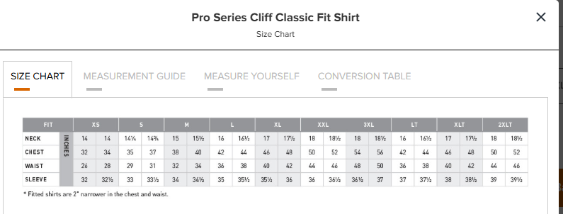 Ariat Mens Pro Series Cliff Classic Fit Shirt - 10048075
