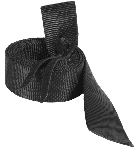 Ezy Ride Latigo Plain Nylon Nearside Black - GTMU9040D