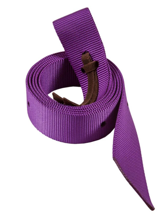 Ezy Ride Latigo Plain Nylon Nearside Purple - GTMU9040K