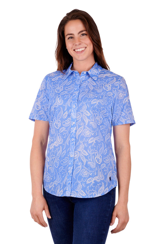 Thomas Cook Ladies Mabel S/S Shirt - Powder Blue - T3S2114102
