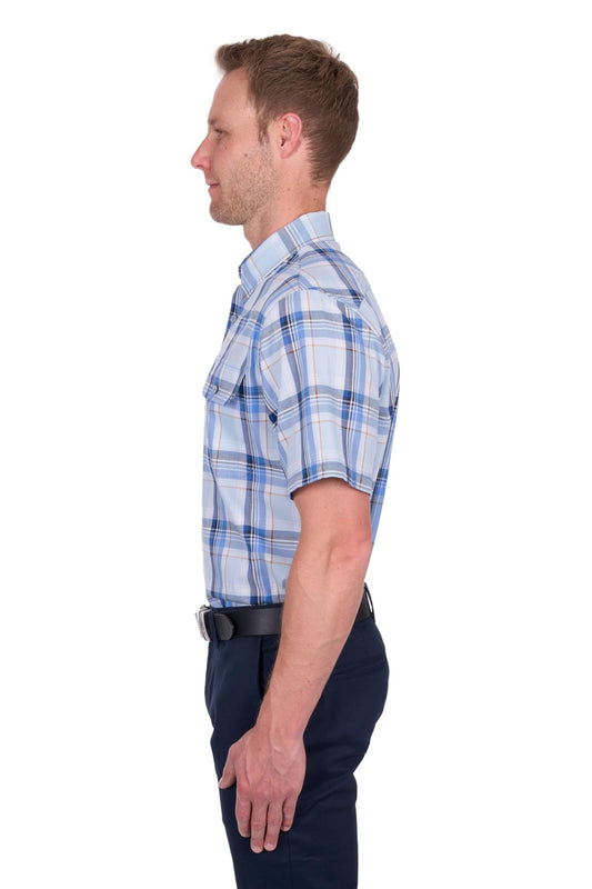 Thomas Cook Mens Check 2 Pkt S/S Shirt - T5S1110042