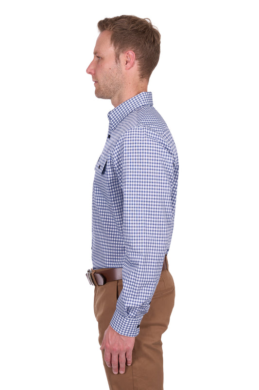 Thomas Cook Mens Check 2-Pkt L/S Shirt - T5S1115033