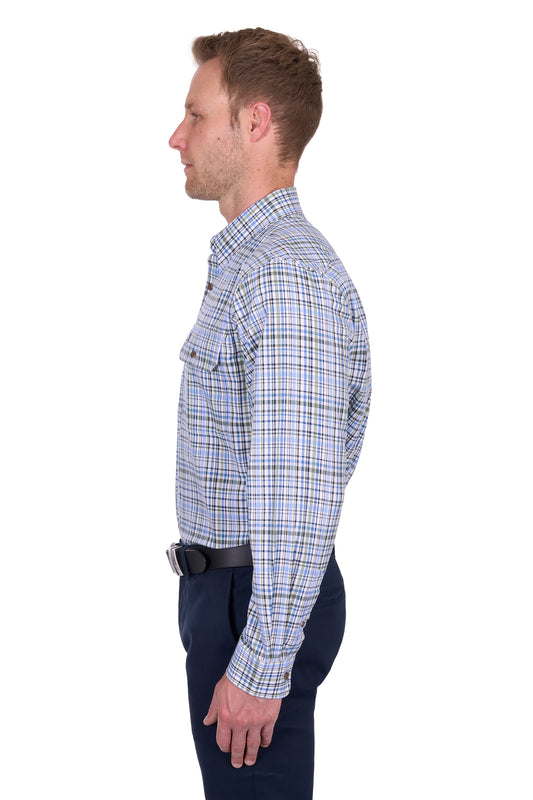 Thomas Cook Mens Check 2-Pkt L/S Shirt - T5S1115035