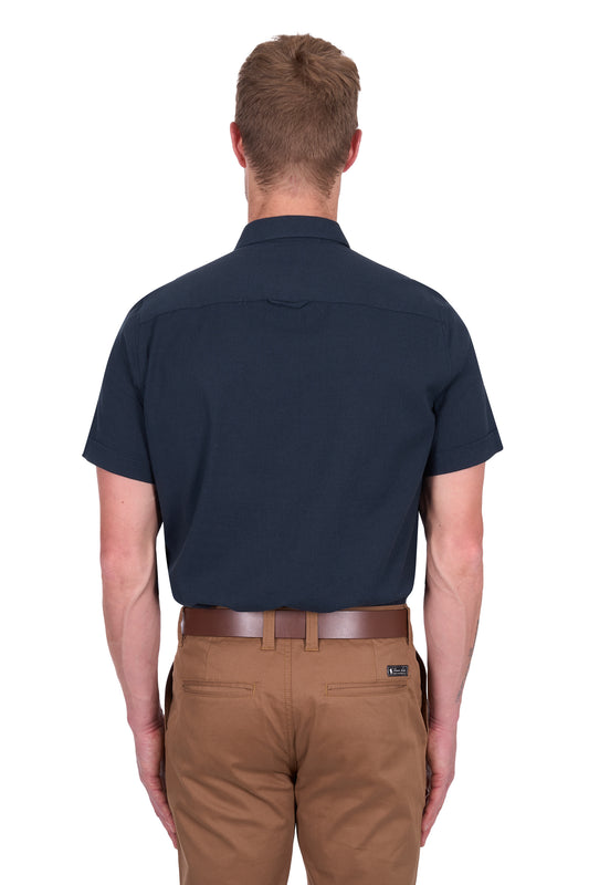 Thomas Cook Mens Linen S/S Shirt - T5S1121026