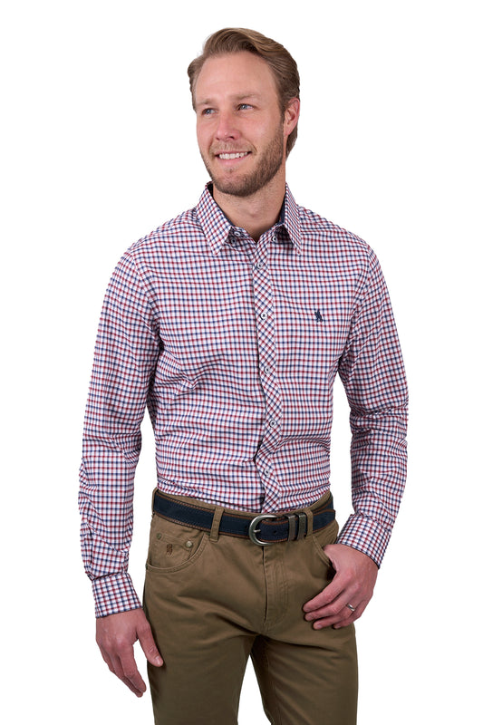 Thomas Cook Mens George Check Tailored L/S Shirt