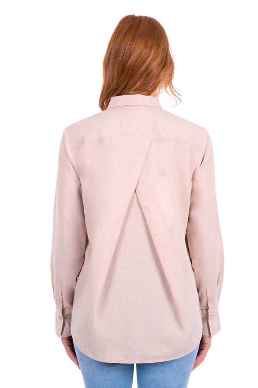 Thomas Cook Ladies Elvie Linen L/S Shirt - T6S2124084