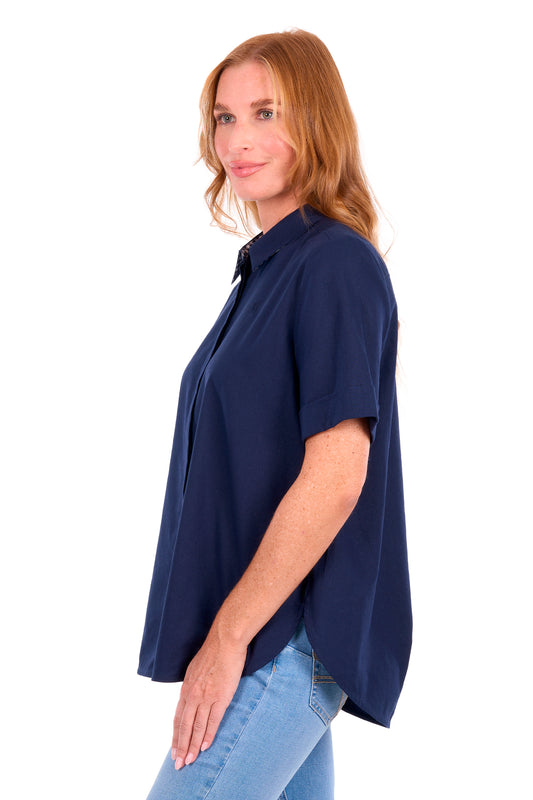 Thomas Cook Ladies Evie Linen S/S Shirt - T6S2124088