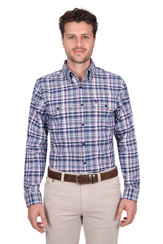 Thomas Cook Mens Sean 2 Pkt L/S Shirt - T6W1115032