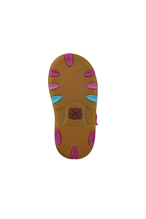 Twisted X Infants Rainbow Hair Mocs - TCICA0014