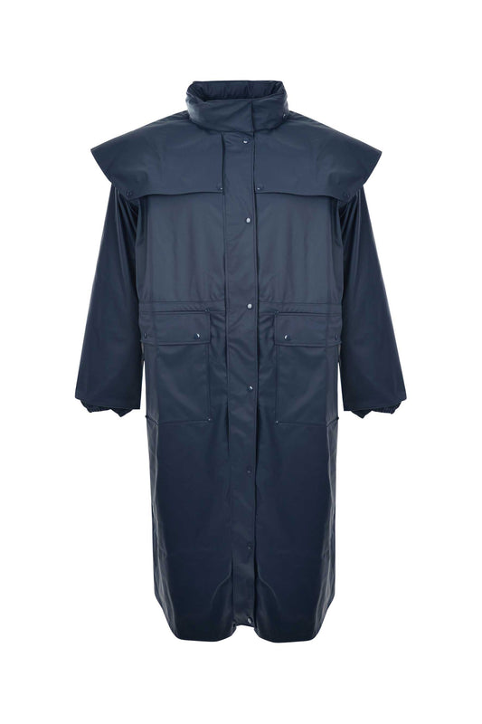 Thomas Cook Pioneer Long Raincoat - Navy