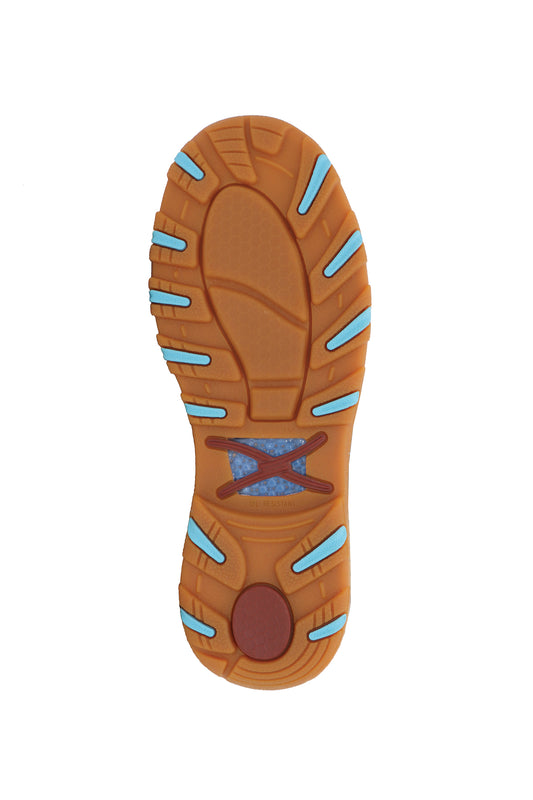 Twisted X Ladies Leaf Aztec CellStretch® Mocs Slip On - TCWXC0081