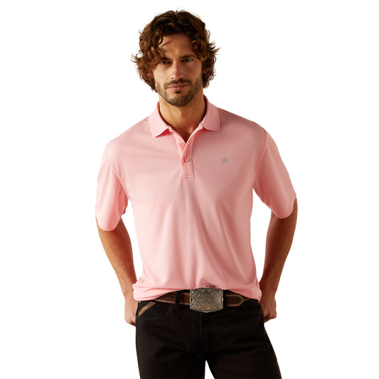 Ariat Mens TEK Polo - 10055252 - Pink