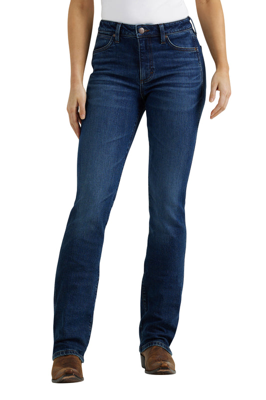 Wrangler Ladies High Rise Boot Cut Jean - Isla