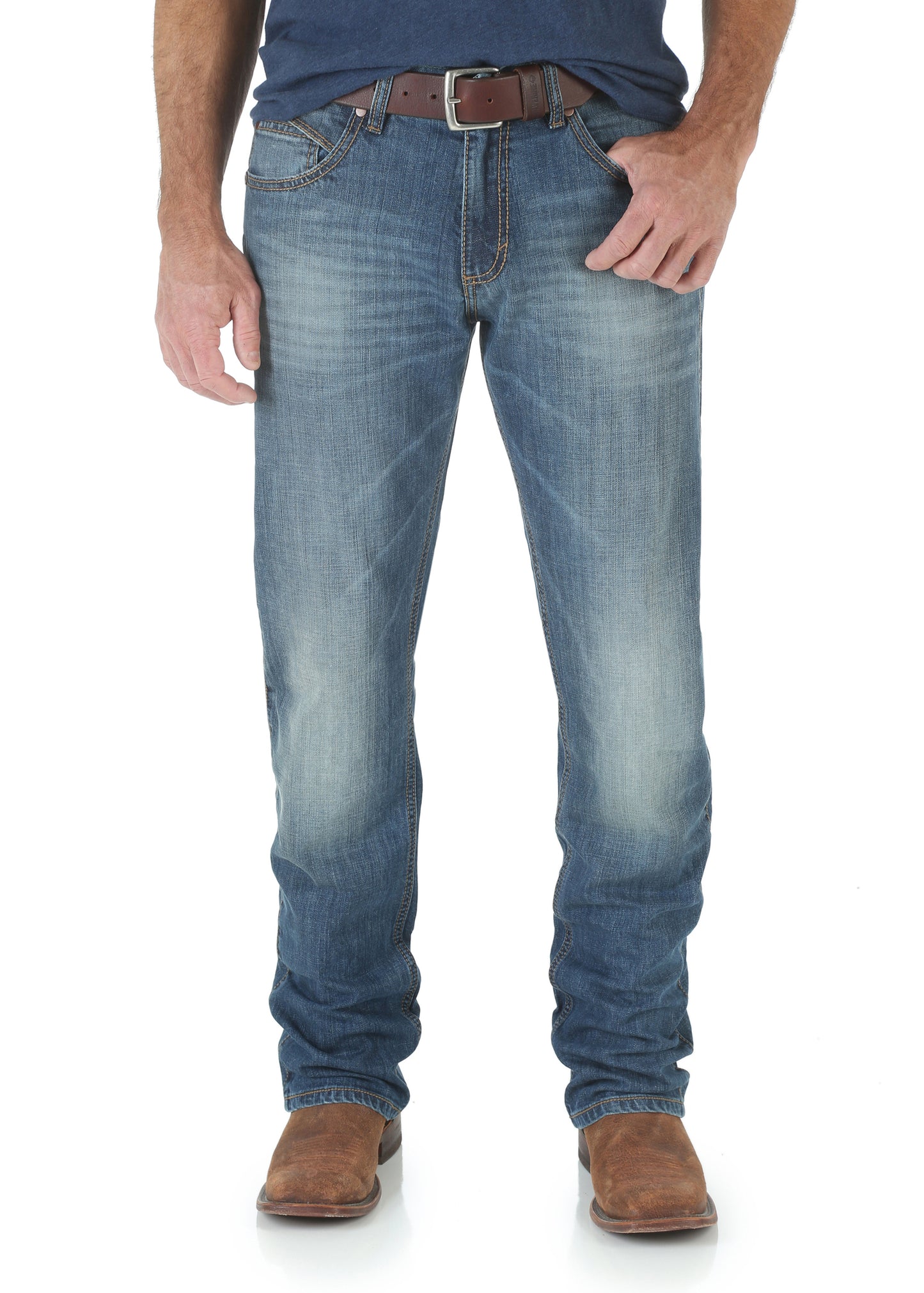 Wrangler Mens Retro Slim Straight Jeans - WLT88CW34