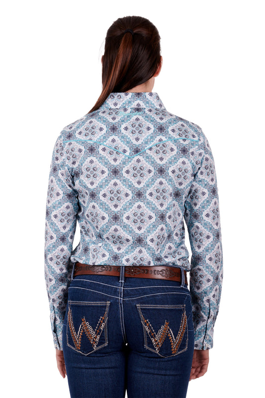 Wrangler Ladies L/S Shirt - X3S2137661