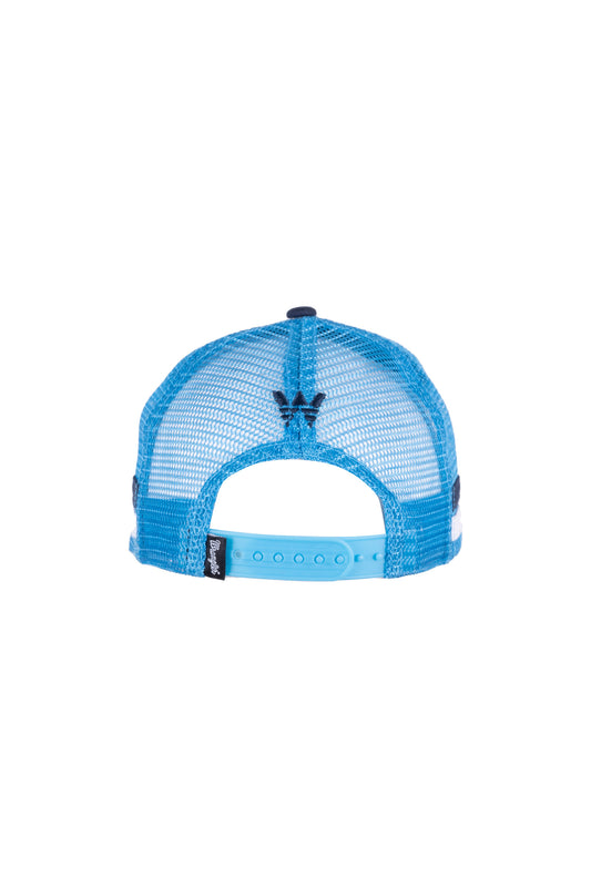 Wrangler Kids Rodeo Trucker Cap - Navy/Blue - X3S3958CAP