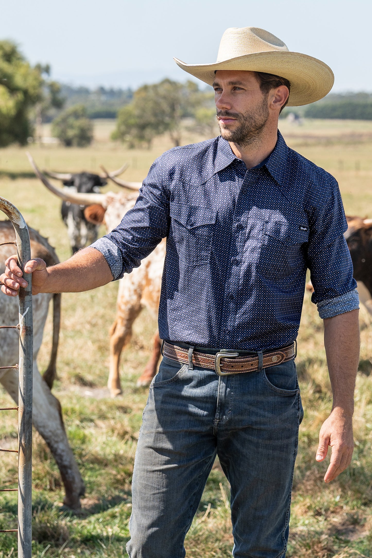 Wrangler Joven Belt - Tan