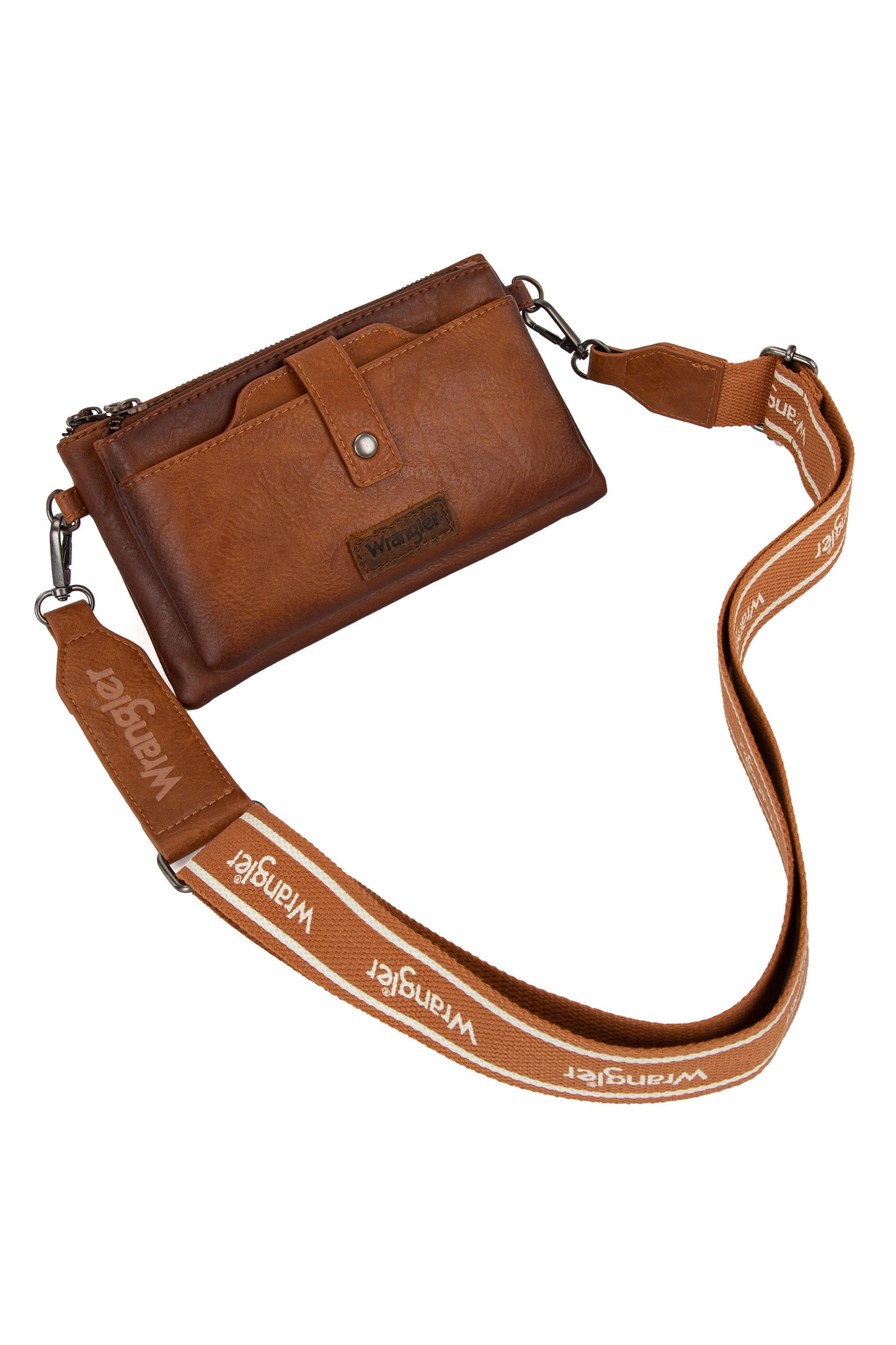 Wrangler Wallet Crossbody Bag - Tan - X4S2962BAG
