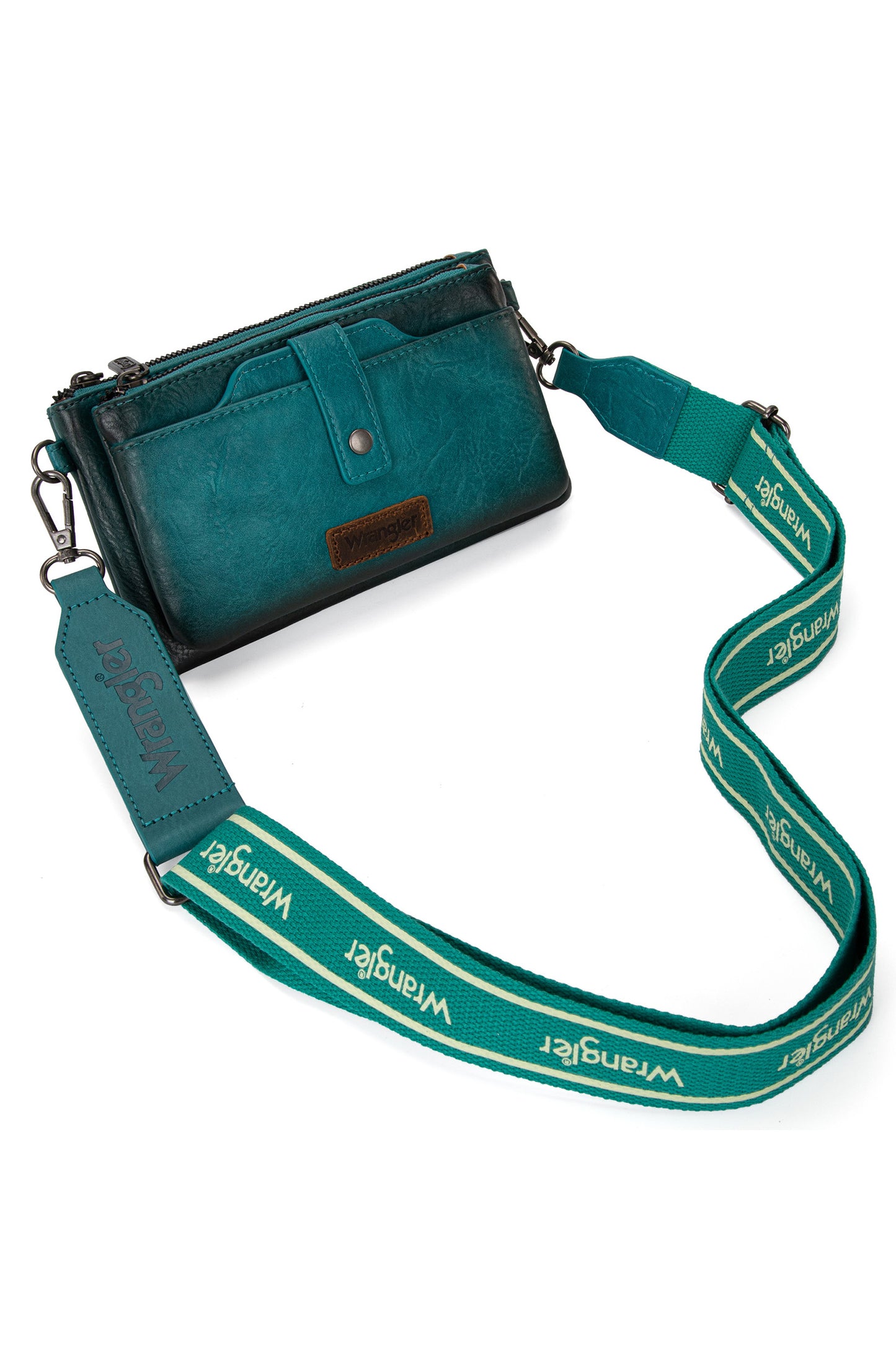 Wrangler Wallet Crossbody Bag - Turquoise - X4S2962BAG