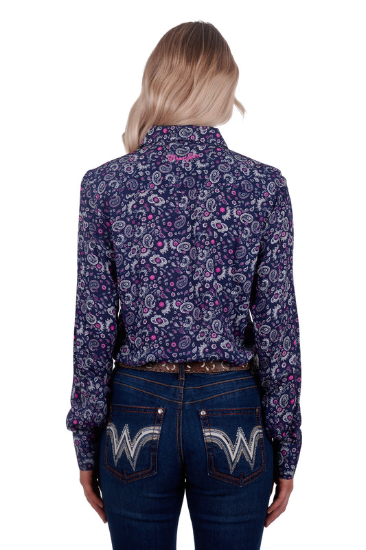 Wrangler Ladies L/S Shirt - X4W2126058