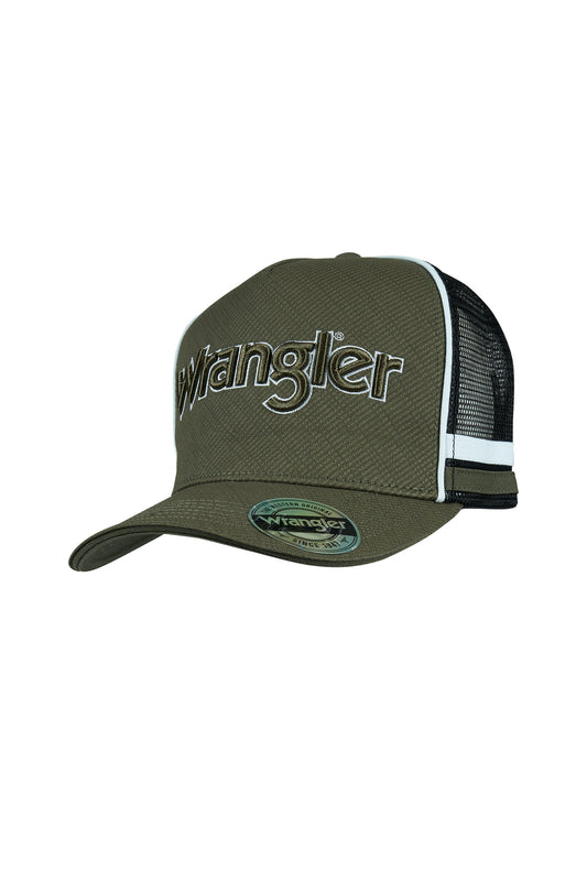 Wrangler Logo High Profile Trucker Cap - X5S1946CAP