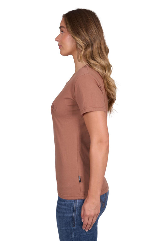 Wrangler Ladies Texas S/S Tee - X5S2598460
