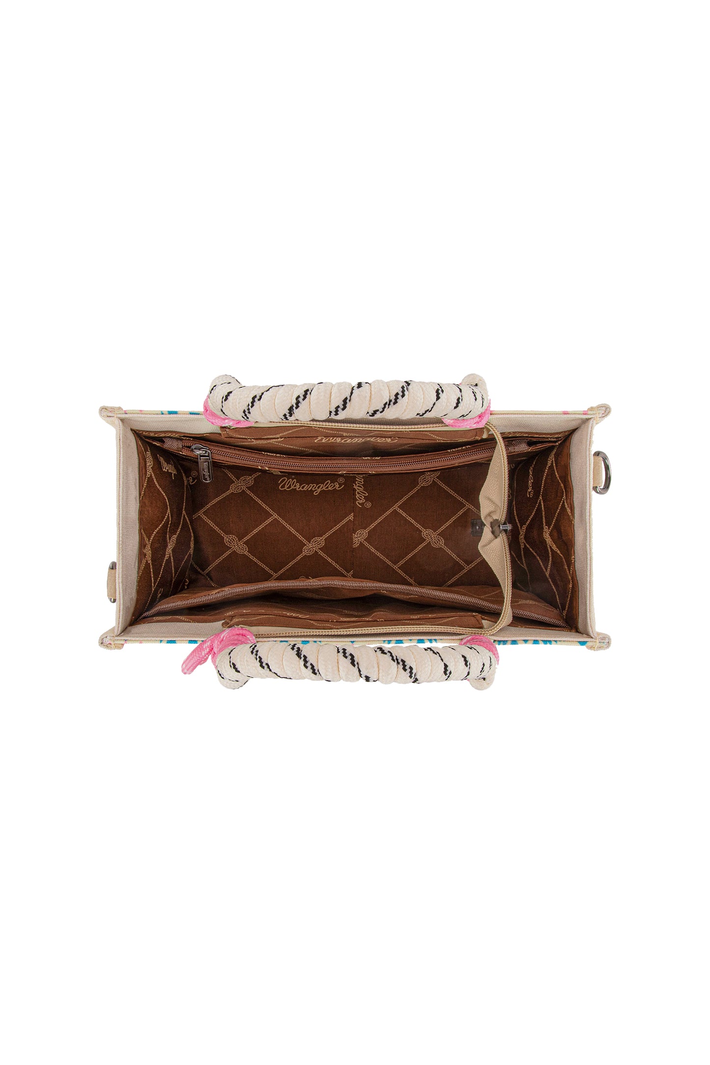 Wrangler Southwestern Rope Handle Bag - X5S2901BAG - Pink