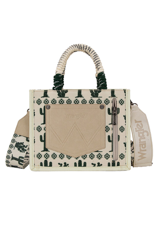Wrangler Southwestern Rope Handle Bag - X5S2901BAG - Beige