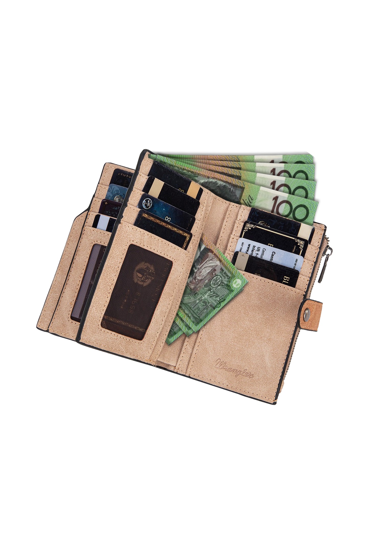 Wrangler W Stitch Wallet - X5S2903WLT - Camel